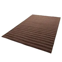 Vlnený koberec - Brenta Handloom Wool Premium (hnedý)