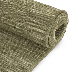 Vlnený koberec - Charonne Flat Handloom Wool Premium (zelená)