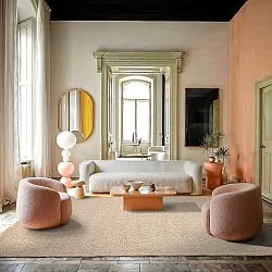 Vlněný koberec - Coastal (béžový)