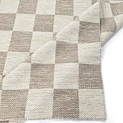 Ullmatta - Dundee (beige/vit)