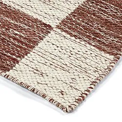 Ullmatta - Dundee (röd/vit)