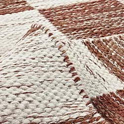 Ullmatta - Dundee (röd/vit)