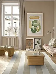 Vlnený koberec - Garine (off white/bežová)