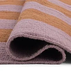 Vlnený koberec - Garine (oranžová/ružová)