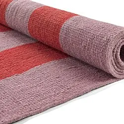 Vlnený koberec - Garine (ružový/červený)