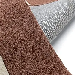 Vlnený koberec - Gaya Hand Tufted Wool Premium (krémová/hnedá)