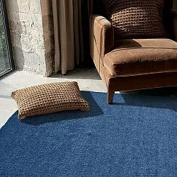Vlnený koberec - Hamilton (námornícka modrá)