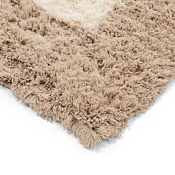 Ullmatta - Khenifra Handknot Wool Premium (creme/beige)