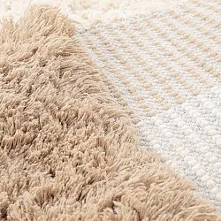 Ullmatta - Khenifra Handknot Wool Premium (creme/beige)