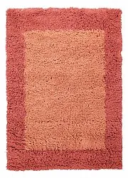 Ullmatta - Khenifra Handknot Wool Premium (orange/röd)