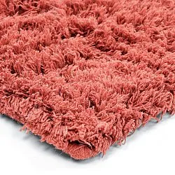 Ullmatta - Khenifra Handknot Wool Premium (orange/röd)