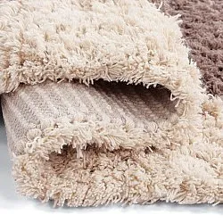 Ullmatta - Khenifra Handknot Wool Premium (taupe/creme)