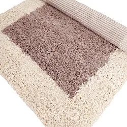 Ullmatta - Khenifra Handknot Wool Premium (taupe/creme)