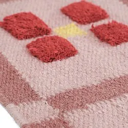 Vlnený koberec - Lausanne Flatweave Tufted Premium (ružová)