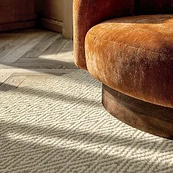 Vlnený koberec - Monastir (béžová/biela)