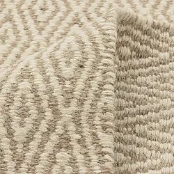 Vlnený koberec - Monastir (béžová/biela)