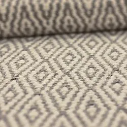 Vlnený koberec - Monastir (šedá/biela)