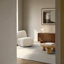 Vlnený koberec - Puri Hand Tufted Wool Premium (krémová/biela)