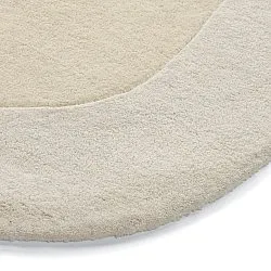 Vlnený koberec - Puri Hand Tufted Wool Premium (krémová/biela)