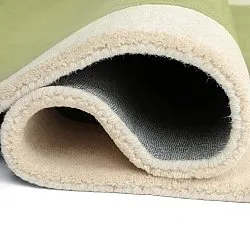 Vlnený koberec - Puri Hand Tufted Wool Premium (zelená/krémová)