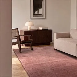 Vlnený koberec - Rozel Handloom Wool Premium (tlmená červená)