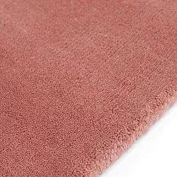 Vlnený koberec - Rozel Handloom Wool Premium (tlmená červená)