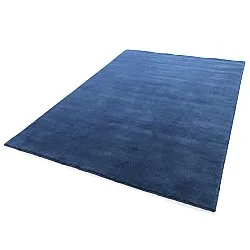 Vlnený koberec - Rozel Handloom Wool Premium (námorníctvo)