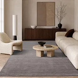 Vlnený koberec - Rozel Handloom Wool Premium (svetlá taupe)