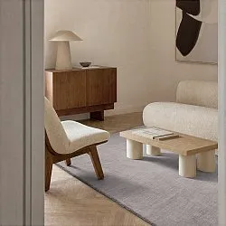 Vlnený koberec - Rozel Handloom Wool Premium (svetlá taupe)