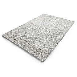 Ullmatta - Sala Irregular Wool Bubble (ljusgrå melerad)