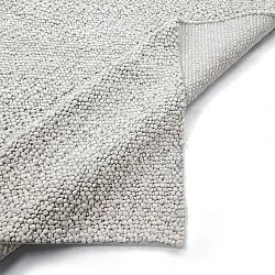 Ullmatta - Sala Irregular Wool Bubble (ljusgrå melerad)