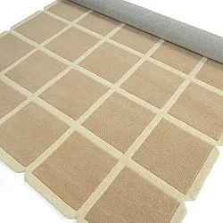 Vlnený koberec - Syl Hand Tufted Wool Premium (béžová/krémová)