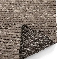 Vlnený koberec - Talvia Braided Wool (hnedá/béžová)