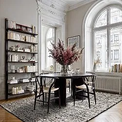 Vlnený koberec - Talvia Braided Wool (tmavošedý)