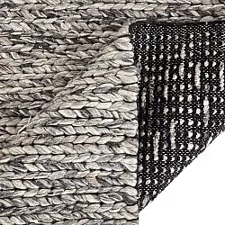 Vlnený koberec - Talvia Braided Wool (tmavošedý)