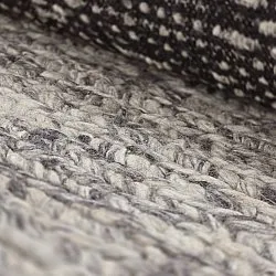 Vlnený koberec - Talvia Braided Wool (tmavošedý)