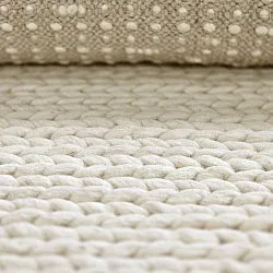 Vlnený koberec - Talvia Braided Wool (off white)