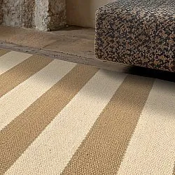 Vlněný koberec - Torquay (bílá/beige)