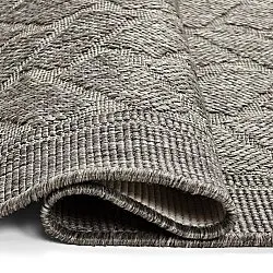 Koberec do interiéru a exteriéru - Aria (šedá)