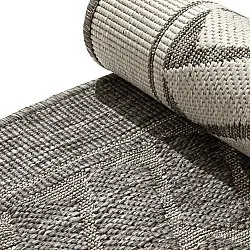 Koberec do interiéru a exteriéru - Aria (šedá)