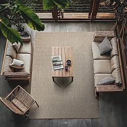 Koberec na interiér a exteriér - Bennett (béžový)