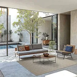 Koberec na vnútorné a vonkajšie použitie - Caldwell (béžový)