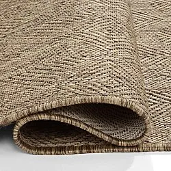 Koberec na vnútorné a vonkajšie použitie - Caldwell (hnedý)