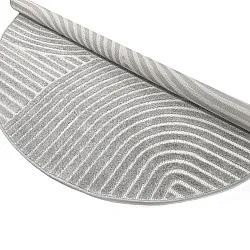 Kruhový koberec - Indoor/Outdoor Devon (šedá)