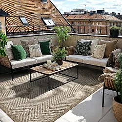 Shaggy Indoor/Outdoor - Donora (hnedá)