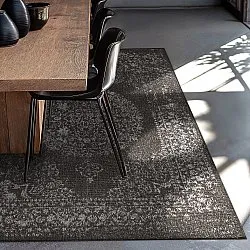 Koberec na interiér a exteriér - Ellstin (čierny)