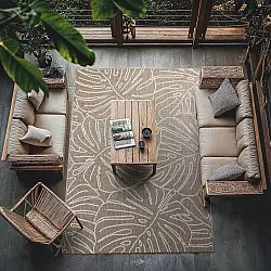 Koberec na vnútorné a vonkajšie použitie - Francis (béžový)