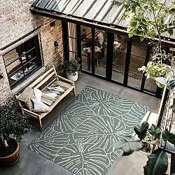 Koberec na vnútorné a vonkajšie použitie - Francis (zelený)