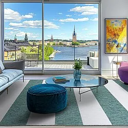 Koberec pre interiér a exteriér - Santana (zelený)