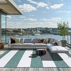 Koberec pre interiér a exteriér - Santana (zelený)